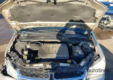 2013 Dodge Grand Caravan Sxt из США, поврежденный, VIN 2C4RDGCG1DR523746